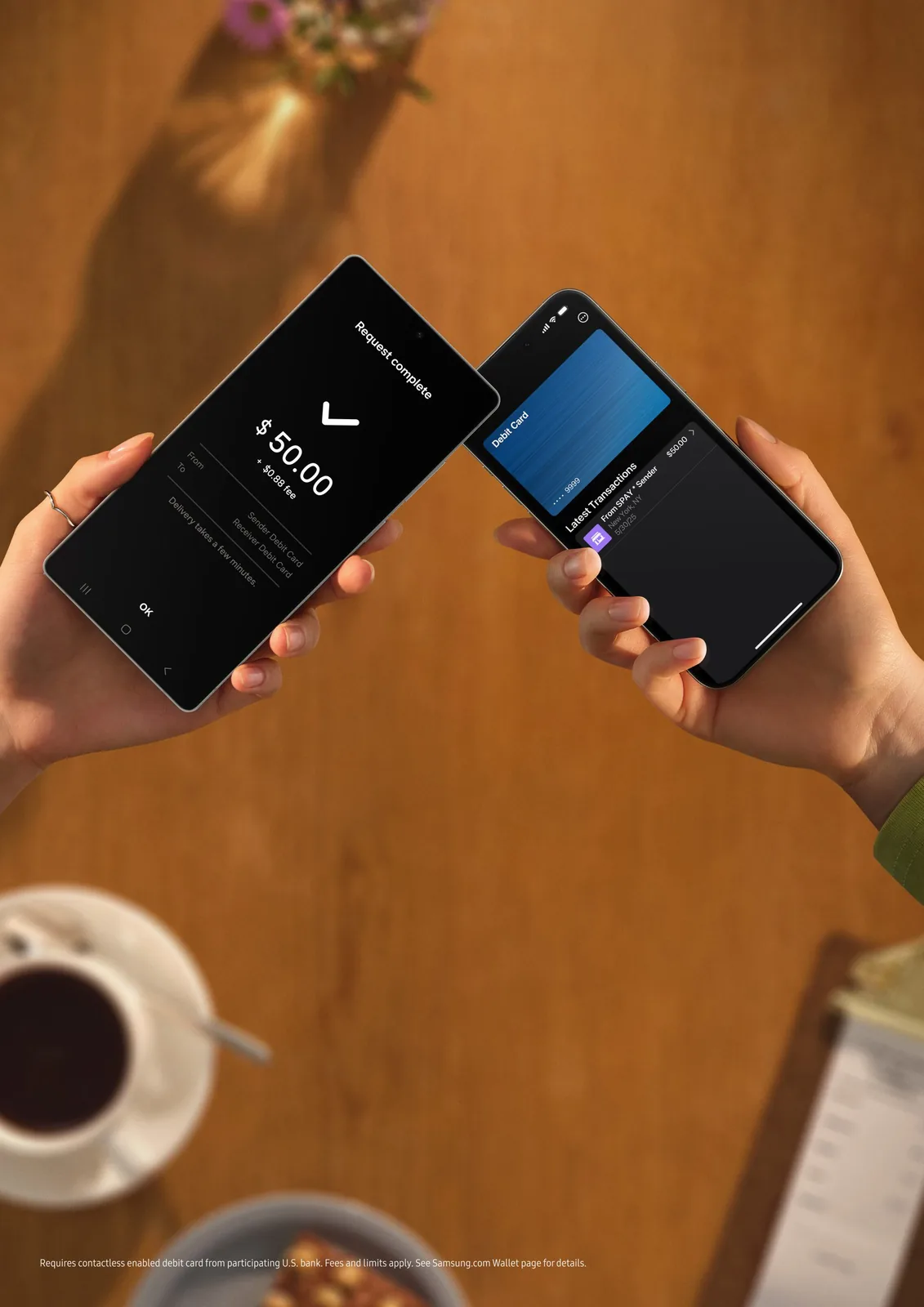 Samsung × Visa Tap to Transfer